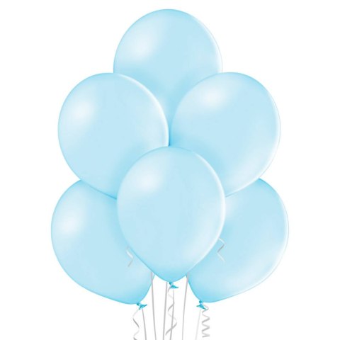 Balony lateksowe B105 Niebieskie, Pastel Sky Blue, 30cm, 100 sztuk Belbal Balony lateksowe B105 Niebieskie, Pastel Sky Blue, 30cm, 100 sztuk Belbal