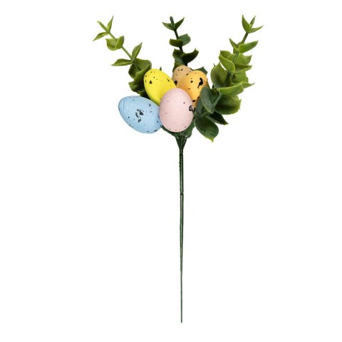 Gałązka dekoracyjna z pisankami 24 cm VP3186 Gałązka dekoracyjna z pisankami 24 cm VP3186