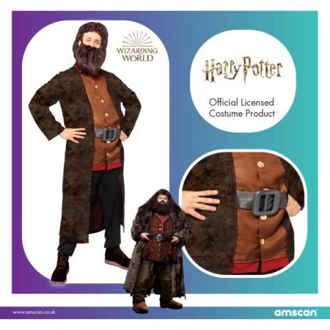 Strój, Kostium przebranie Hagrid Harry Potter, rozmiar XL Amscan / Anagram Strój, Kostium przebranie Hagrid Harry Potter, rozmiar XL Amscan / Anagram