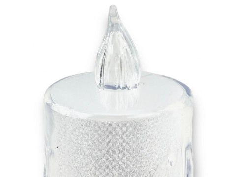 Świeczka led / wkład do zniczy 12cm - mix wzorów 690107 Świeczka led / wkład do zniczy 12cm - mix wzorów 690107