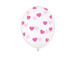 Balony 50szt. SERDUSZKA CRYSTAL | SB14C-228