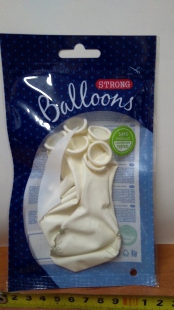 Balony 6szt 27cm KOMUNIA ŚWIĘTA IHS SB12P-109Z Balony 6szt 27cm KOMUNIA ŚWIĘTA IHS SB12P-109Z