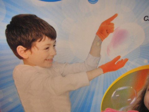 Bańki mydlane skaczące juggle bubbles + rękawiczki G061372 Bańki mydlane skaczące juggle bubbles + rękawiczki G061372