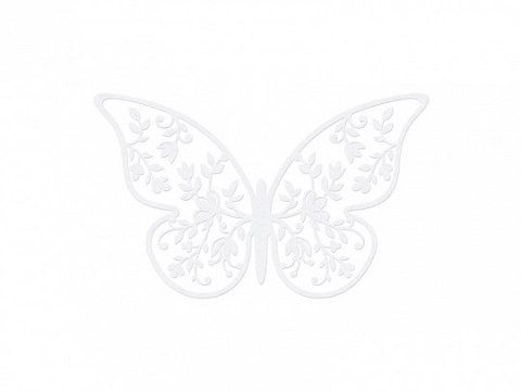 Dekoracje papierowe Motyl 8x5cm 10szt. | ZPM1D Dekoracje papierowe Motyl 8x5cm 10szt. | ZPM1D