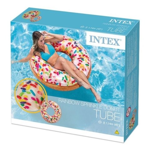 Koło do pływania CIASTKO Z POSYPKĄ 1,14m INTEX | 56263 Koło do pływania CIASTKO Z POSYPKĄ 1,14m INTEX | 56263