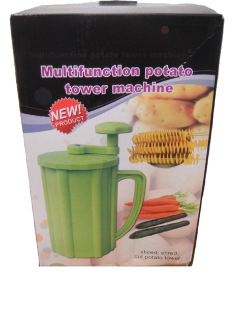 Maszynka do spiralnych ziemniaków chipsów szatkownica krajacz warzyw | 6231 Maszynka do spiralnych ziemniaków chipsów szatkownica krajacz warzyw | 6231