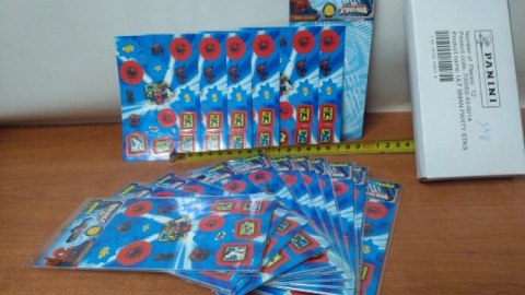Naklejki 12kpl. x 6 blistrów SPIDER Naklejki 12kpl. x 6 blistrów SPIDER