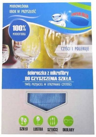 Ścierka 50x60 do szkła mikrofibra | FE001 Ścierka 50x60 do szkła mikrofibra | FE001