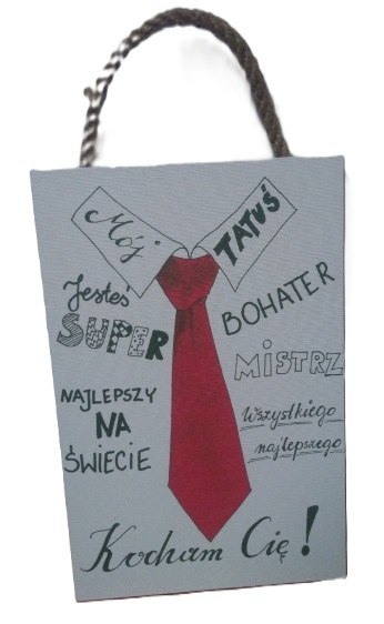 Tabliczka/obraz do zawieszenia 20x30 TATA Tabliczka/obraz do zawieszenia 20x30 TATA