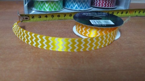 Wstążka satynowa 12szt. 16mmx3m | H025 Wstążka satynowa 12szt. 16mmx3m | H025