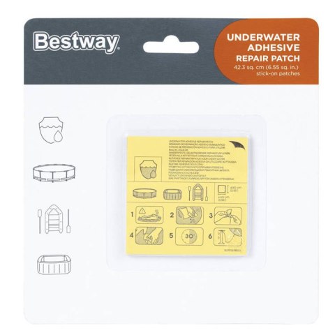 Zestaw naprawczy łatki wodoodporne Bestway | 62091 Zestaw naprawczy łatki wodoodporne Bestway | 62091