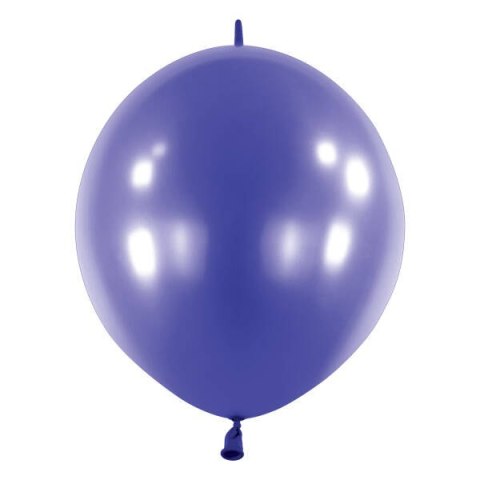 Balony lateksowe Granatowe z łącznikiem, Decorator Metallic E-Link Navy Flag Blue, 30cm, 50 szt. Amscan / Anagram Balony lateksowe Granatowe z łącznikiem, Decorator Metallic E-Link Navy Flag Blue, 30cm, 50 szt. Amscan / Anagram