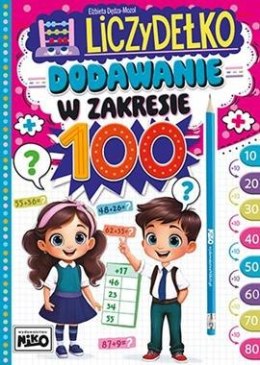 Książeczka Dodawanie w zakresie 100. Liczydełko