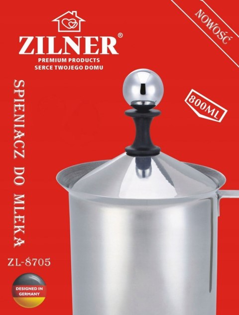 SPIENIACZ DO MLEKA 800ML ZILNER ZL-8705 SPIENIACZ DO MLEKA 800ML ZILNER ZL-8705