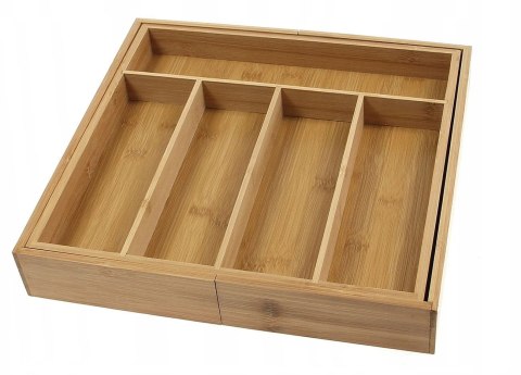 WKŁAD, ORGANIZER DO SZUFLADY NA SZTUĆCE ROZSUWANY 55-37x37x5cm KRISBERG KS-2548 WKŁAD, ORGANIZER DO SZUFLADY NA SZTUĆCE ROZSUWANY 55-37x37x5cm KRISBERG KS-2548