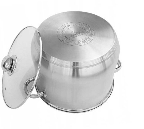 ZESTAW 3 GARNKÓW GASTRONOMICZNYCH 7 9 11L ZILNER ZL-7350 ZESTAW 3 GARNKÓW GASTRONOMICZNYCH 7 9 11L ZILNER ZL-7350
