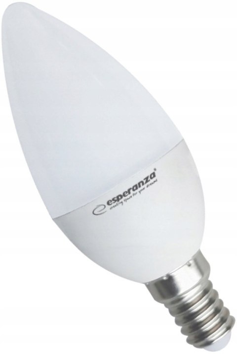 Żarówka led C37 / gniazdo E14 - 5W, wysoka wydajność - ciepła barwa światła ELL145 Żarówka led C37 / gniazdo E14 - 5W, wysoka wydajność - ciepła barwa światła ELL145