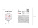 Balon foliowy Bride to be, rose gold 45 cm Partydeco