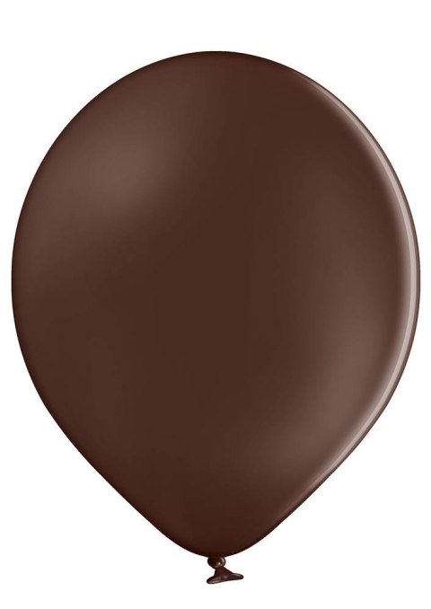 Balony lateksowe B105, Brązowe, Pastel Cocoa Brown, 30cm, 100 sztuk Belbal Balony lateksowe B105, Brązowe, Pastel Cocoa Brown, 30cm, 100 sztuk Belbal