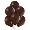 Balony lateksowe B105, Brązowe, Pastel Cocoa Brown, 30cm, 100 sztuk Belbal