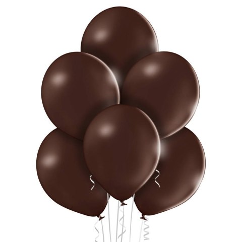Balony lateksowe B105, Brązowe, Pastel Cocoa Brown, 30cm, 100 sztuk Belbal Balony lateksowe B105, Brązowe, Pastel Cocoa Brown, 30cm, 100 sztuk Belbal