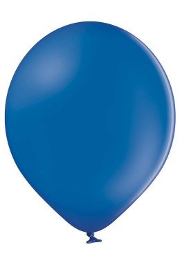 Balony lateksowe B105, Granatowe, Pastel Royal Blue, 30cm, 100 szt. Belbal