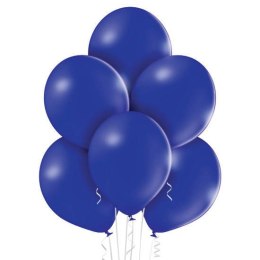 Balony lateksowe, Granatowe, Pastel Night Blue, 30cm, 100 szt. Belbal