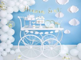 Balony lateksowe Strong, Białe, Pastel Pure White, 23cm, 100 szt. Partydeco