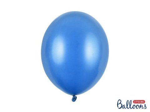 Balony lateksowe Strong, Chabrowe, Metallic Cornflower Blue, 30cm, 100 szt. Partydeco Balony lateksowe Strong, Chabrowe, Metallic Cornflower Blue, 30cm, 100 szt. Partydeco