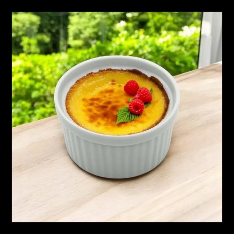 Kokilka 200ml do zapiekania brulee 9cm żaroodporna miseczka miska pojemnik TR-16-1215A Kokilka 200ml do zapiekania brulee 9cm żaroodporna miseczka miska pojemnik TR-16-1215A