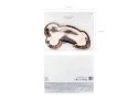 Talerzyki penisy, rose gold, 26,5 cm Partydeco