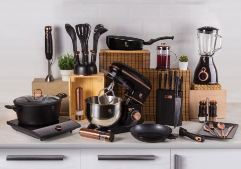 ZESTAW NOŻY Z DESKĄ 6-EL. BERLINGER HAUS BLACK ROSE BH-2550 ZESTAW NOŻY Z DESKĄ 6-EL. BERLINGER HAUS BLACK ROSE BH-2550