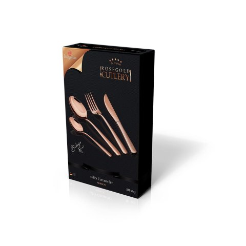 ZESTAW SZTUĆCÓW 16-EL. BERLINGER HAUS ROSEGOLD BH-2615 ZESTAW SZTUĆCÓW 16-EL. BERLINGER HAUS ROSEGOLD BH-2615