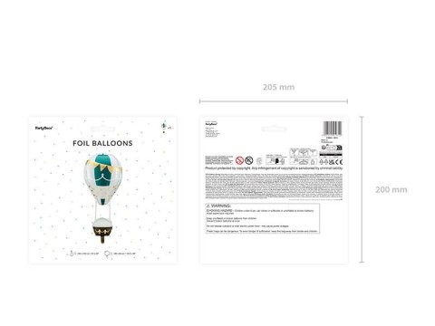 Balon foliowy - Balon 4D, 36x110 cm Partydeco Balon foliowy - Balon 4D, 36x110 cm Partydeco