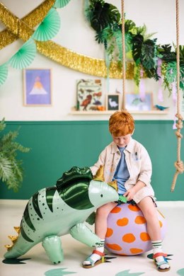 Balon foliowy Triceratops, 101x60.5cm, zielony Partydeco