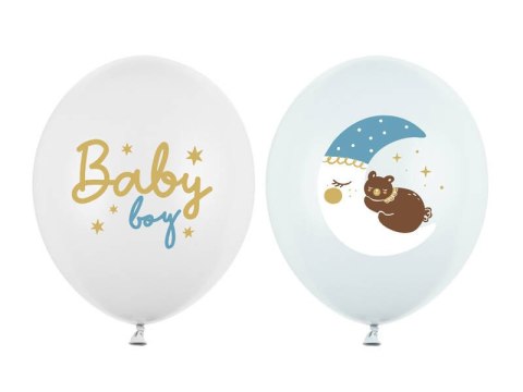 Balony 30 cm, Baby boy, 50szt. Partydeco Balony 30 cm, Baby boy, 50szt. Partydeco