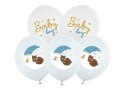 Balony 30 cm, Baby boy, 50szt. Partydeco