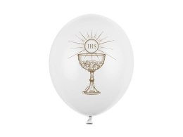 Balony lateksowe, IHS, 6 szt, 30cm Partydeco