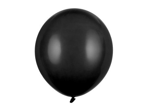 Balony lateksowe Strong, Czarne, Pastel Black, 43cm, 25szt. Partydeco Balony lateksowe Strong, Czarne, Pastel Black, 43cm, 25szt. Partydeco