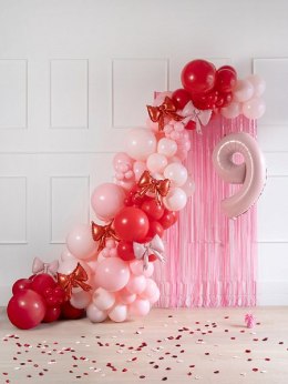 Balony lateksowe Strong, Czerwone, Pastel Poppy Red, 43cm, 25 szt. Partydeco