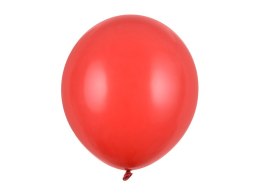 Balony lateksowe Strong, Czerwone, Pastel Poppy Red, 43cm, 25 szt. Partydeco