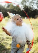 Czapeczki z Pomponami, 16 cm, 6szt. Partydeco