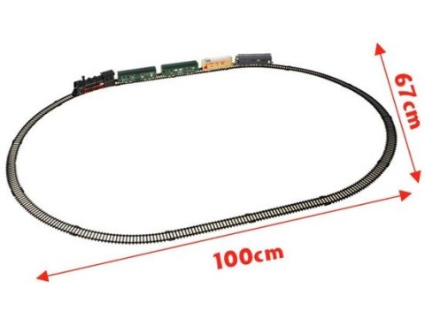 Kolejka elektryczna lokomotywa z wagonami RC0355 Kolejka elektryczna lokomotywa z wagonami RC0355