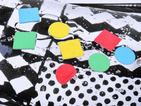 Kontrastowa sensoryczna mata wodna dmuchana | ZA3242 Kontrastowa sensoryczna mata wodna dmuchana | ZA3242