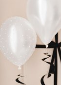 Naklejki Perełki - 440 szt., 4 rozmiary (3-6 mm), perłowe Partydeco