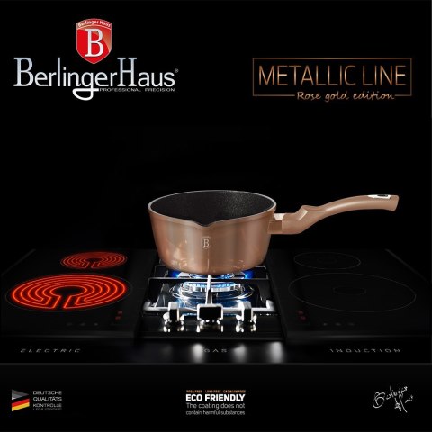 RONDEL 1.3L 16CM BERLINGER HAUS METALLIC LINE ROSE GOLD BH-1513-N RONDEL 1.3L 16CM BERLINGER HAUS METALLIC LINE ROSE GOLD BH-1513-N