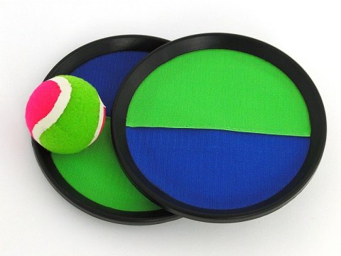 Zestaw do gry 'catch ball' 19cm siatka Zestaw do gry 'catch ball' 19cm siatka