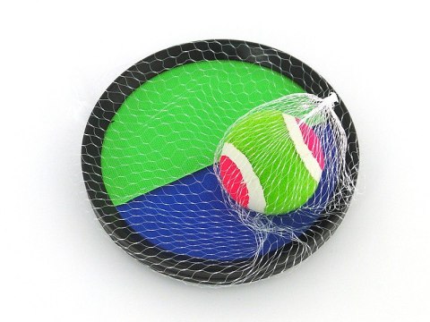 Zestaw do gry 'catch ball' 19cm siatka Zestaw do gry 'catch ball' 19cm siatka