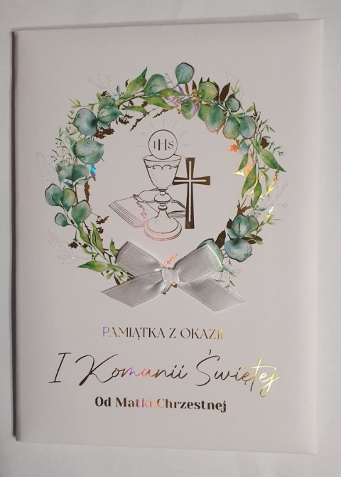 Album A5 Pamiątka Komunii Św od Matki Chrzestnej NR014 Album A5 Pamiątka Komunii Św od Matki Chrzestnej NR014