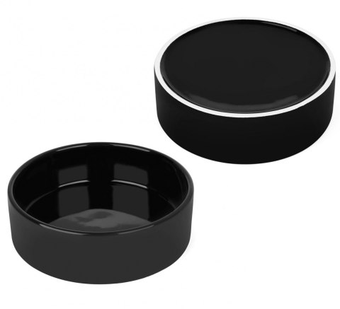 CUKIERNICA CERAMICZNA Z ŁYŻECZKĄ CZARNA KONIGHOFFER 4240 CUKIERNICA CERAMICZNA Z ŁYŻECZKĄ CZARNA KONIGHOFFER 4240